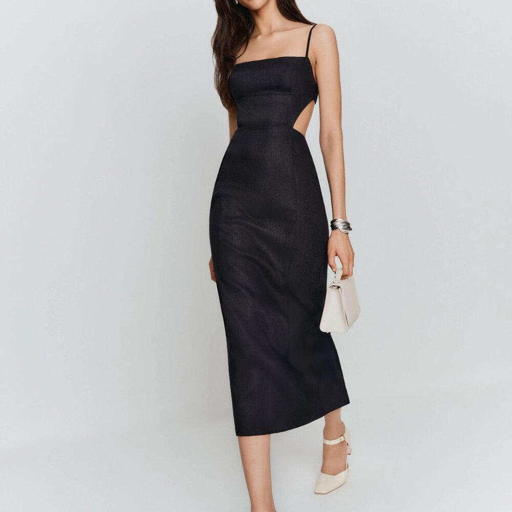 Reformation Asher Linen Dress - Picture 3 of 5